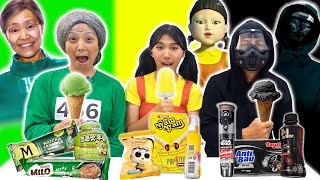 PILIH KARAKTER SQUID GAME SESUAI ES KRIM 1 WARNA ! Tantangan Lucu | CnX Adventurers