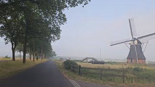 Relaxing bicycle ride early in the morning |De Groeve, The Netherlands| ASMR |one shot