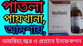 Neofloxin Syrup এর কাজ কি,(Ciprofloxacin) নিওফ্লক্সিন