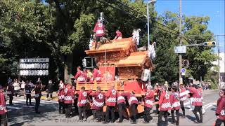 櫻井　令和４年 美具久留御魂神社宮入 富田林市だんじり祭 大阪府富田林市