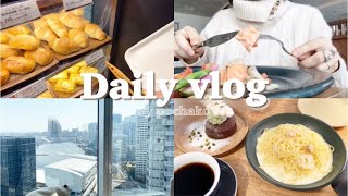 【 Yokohama Japanese vlog 】久しぶりのお出かけ👜 Ｉ Delicious restaurant cafe in Yokohama☕*°  Ｉ A day ...