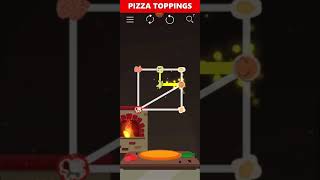 Pizza toppings - one line puzzle | download the game now #Shorts