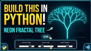 How To Code A Fractal Tree in Python (Step-by-Step Tutorial)