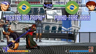 FT5 @kof2002: *MESTRE TAO PAIPAI* (BR) vs PUNHO-FAKE_HAHA (BR) [KOF 2002 Fightcade] Nov 5