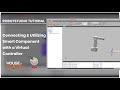 ABB RobotStudio Tutorial - Connecting and Utilizing a Smart Component with a Virtual Controller