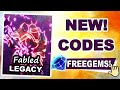 *NEW* ALL WORKING FABLED LEGACY CODES 2024 TODAY - ROBLOX FABLED LEGACY CODES