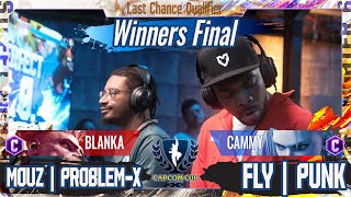 【CAPCOM CUP X】Last Chance Qualifier『WF』MOUZ｜PROBLEM-X（ブランカ/C） vs FLY｜PUNK（キャミィ/C）