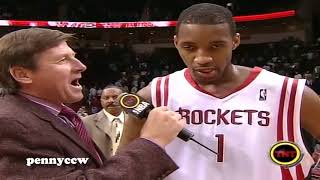 NBA Greatest Game: Tracy McGrady 13pts in 33 seconds vs the Spurs (2004) *Post game interview!
