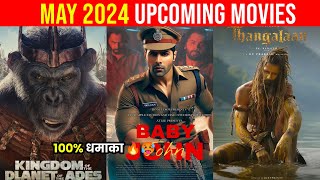 Top 10 Upcoming Movies In May 2024 (Hindi)  || Upcoming Big Bollywood & South Indian Films May 2024