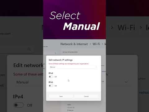 How to Set a Static IP Address in Windows 11 | Lenovo Support Quick Tips