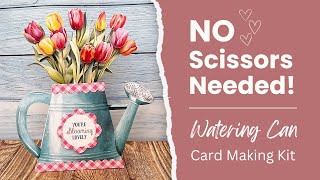 Watering Can 💐 Blossoms & Blooms Card Making Kit 💌