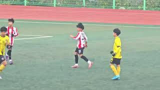 2025년제주시전국동계스토브리그1학년(1쿼터) 친선경기충북청주직지FC U15  1 : 1 세종 SA FC U15 2025-01-12 애월구장