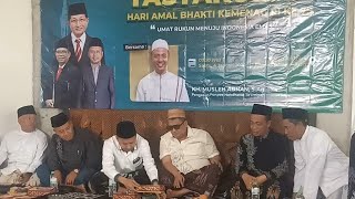 Duet Dahsyat H. Her dan KH Musleh Adnan dalam Acara Tasyakuran HAB Kemenag RI ke-79