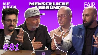 MENSCHLICHE ABGRÜNDE mit Philip Hopf, B-LASH, Kai Stuht und Tariq Hübsch