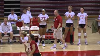 Wisconsin Volleyball: Kelly Sheffield Mic'd Up