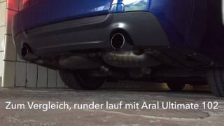 E92 335i Vergleich Test Super Plus vs. Aral Ultimate 102 leichte Zündaussetzer