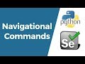 Selenium with Python Tutorial 4-WebDriver Navigational Commands
