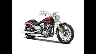 UNBOXING : 2014 Harley Davidson CVO Breakout Motorcycle Model 1/12 by Maisto