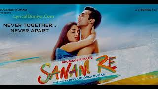 Sanam re piano Sanam Re song by Arijit Singh
