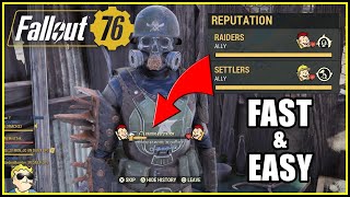 The Fastest Ways To Get Max Reputation - Fallout 76