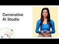 Prototyping language apps with Generative AI Studio