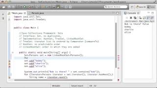 Java Set: HashSet TreeSet LinkedHashSet Tutorial