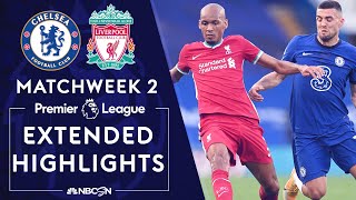 Chelsea v. Liverpool | PREMIER LEAGUE HIGHLIGHTS | 9/20/2020 | NBC Sports