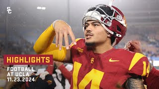 Football: USC 19, UCLA 13 - Highlights (11/23/24)