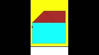 Drawing building using python program #smile #smiley #drawing #draw #python #triangle