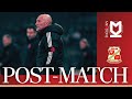 Ian Holloway on defeat to MK Dons | Swindon Town Football Club