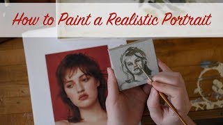Seven Steps to Painting a Realistic Portrait