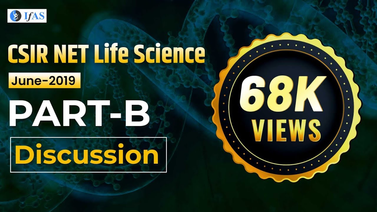 CSIR NET Life Science Dec 2019 Paper Solution [Complete Details] | Part ...