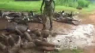 Nigerian Army Recruits on Training in Depot