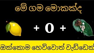 ඔක්කොම හෙව්වොත් වැඩ්ඩෙක් |  මේ ගමේ නම මොකක්ද 👍😇#viralvidio