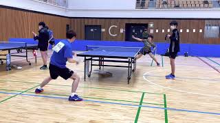 3試合ごちゃ混ぜプレー集！　＃卓球　＃卓球スーパープレイ　#table tennis