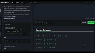 Hackerrank Python Solution #6 Regex and Parsing - Regex Substitution