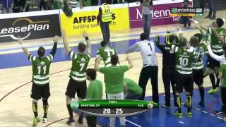 ANDEBOL - Sporting vence Benfica (Os momentos finais)