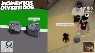 BROOKHAVEN MOMENTOS DIVERTIDOS VESTIDOS DE ROCA (ROBLOX)