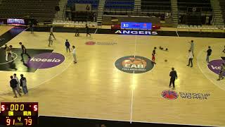 ETOILE ANGERS BASKET vs UNION TARBES LOURDES PYRENEES BASKET Men's Pro Basketball