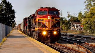 9/13/22 - KCSM #4509 leads A432 south through Carbondale, IL