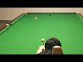 Snooker Deep Screw by Tian PengFei | Slow Motion