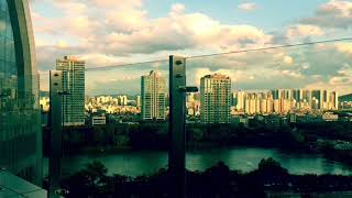 서울 석촌호수 풍경 Landscape with Seokchon Lake in Seoul