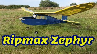 Ripmax Zephyr - 3 Channel vintage slow flyer #rcplane #vintageaircraft #futaba