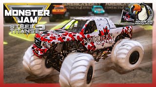Northern Nightmare Inverse Starts The Stadium Series With A Bang! (Monster Jam Steel Titans 2)