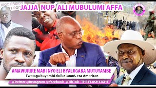 Breaking news BYARUGABA.W ''JAJJA NUP'' ali mubulumi bunji nyo dala (Byarugaba is in pain it's over)