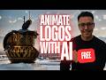 How I Animate Logos with AI 🤖 FREE!