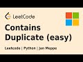 Contains Duplicate - Leetcode 217 - Python