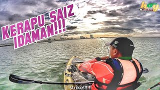 Casting KERAPU ON Kayak // Kayak Fishing #V70