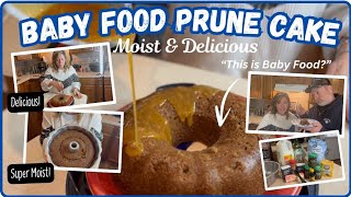 My Baby Food Prune Cake Recipe | Moist \u0026 Easy Dessert!