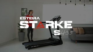 Esteira Ergométrica Starke Home SH3.5 com Massageador | DEFITNESS